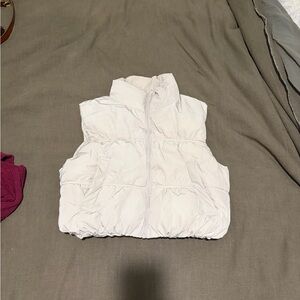 H&M Light Beige Puffer Vest